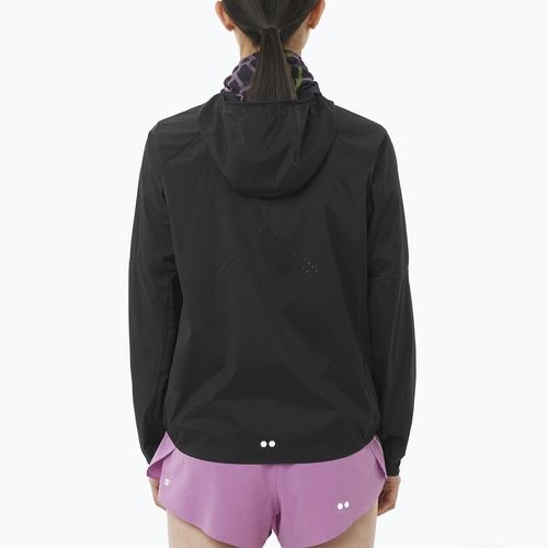 Куртка для бігу жіноча Salomon Sense Aero Wind black
