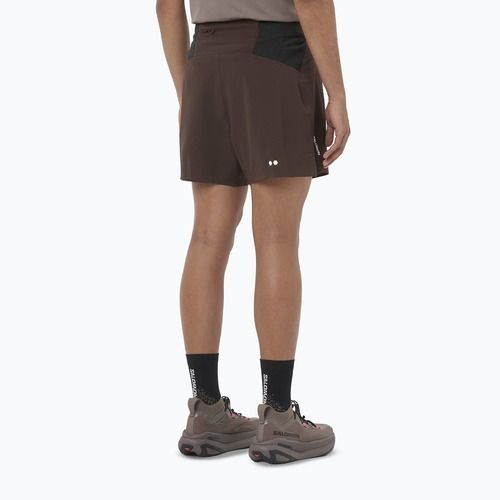 Шорти для бігу чоловічі Salomon Sense Aero Stow 5" coffee bean