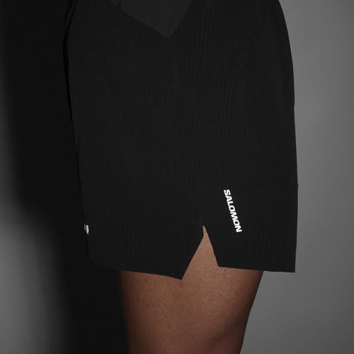 Шорти для бігу чоловічі Salomon Sense Aero Stow 5" deep black