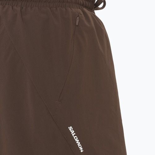 Шорти для бігу чоловічі Salomon SHAKEout Core 5" coffe bean
