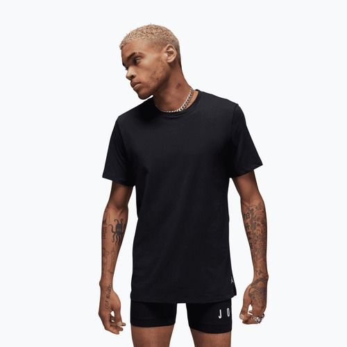 Футболка чоловіча Nike Jordan JHM Flight Base Tee 2 шт black/white