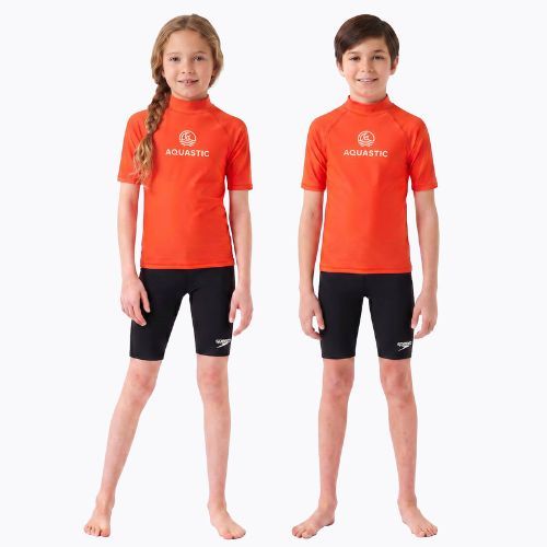 Футболка дитяча AQUASTIC Rimos UV 50+ UPF orange