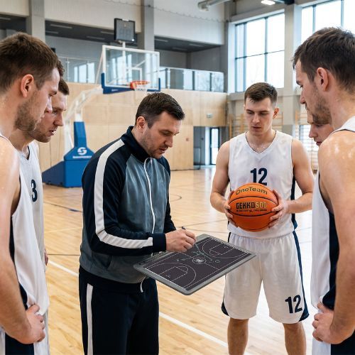 Електронна тренерська дошка OneTeam TB01 EL чорна