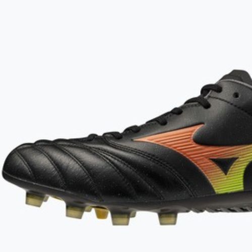 Кросівки футбольні Mizuno Monarcida Neo III Elite FG black/lava orange/arcadia