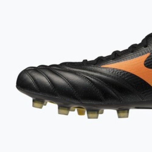 Кросівки футбольні Mizuno Morelia Neo V β Elite FG black/lava orange/arcadia