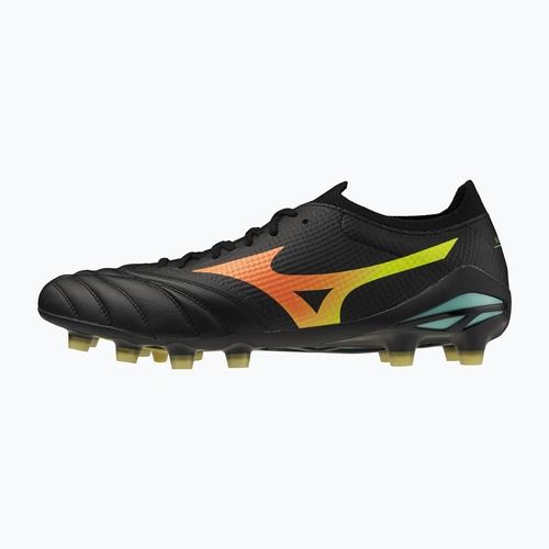 Кросівки футбольні Mizuno Morelia Neo V β Pro FG black/lava orange/arcadia