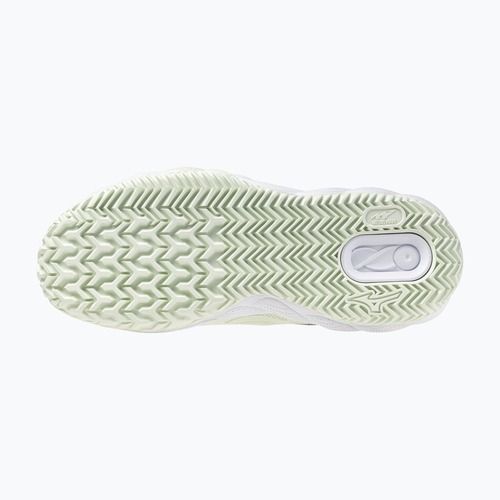 Кросівки для паделю жіночі Mizuno Wave Enforce Court Padel phantom green/white/glowing ap