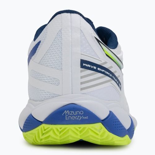 Кросівки тенісні Mizuno Wave Enforce Tour 2 CC white/dazzling blue/lightning