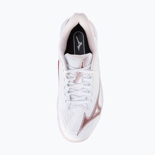 Кросівки тенісні жіночі Mizuno Wave Exceed Court CC W white/pinkesque/barbados cherr