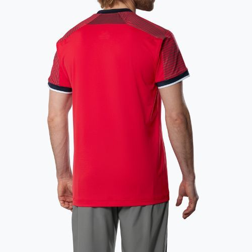Футболка чоловіча Mizuno Stargazer Shadow Tee fiery red