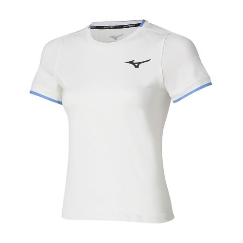 Футболка тенісна жіноча Mizuno Stargazer Tee white