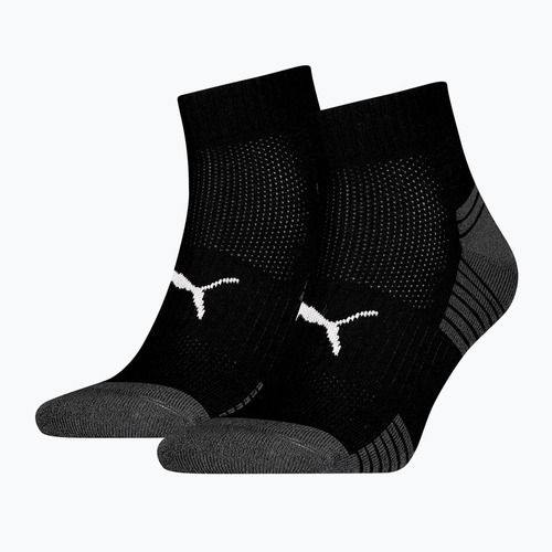 Шкарпетки PUMA Sport Cushioned Quarter 2 пари black