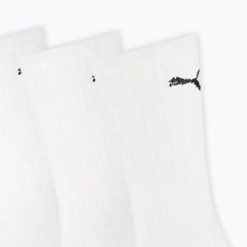 Шкарпетки PUMA Sport Crew Stripe 3 пари white