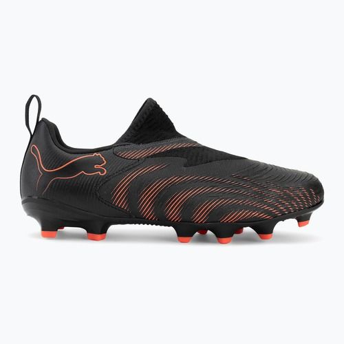 Кросівки футбольні дитячі PUMA Future 9 Match LL FG/AG Jr puma black/glowing red/strong grey