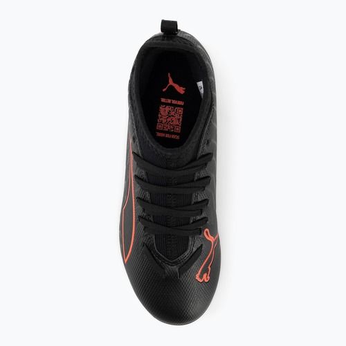 Кросівки футбольні дитячі PUMA Ultra 6 Match FG/AG Jr puma black/puma red