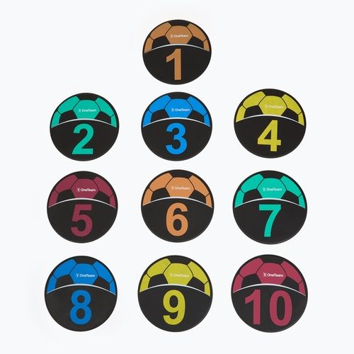 Тренувальні мітки OneTeam TRF08 10 шт. SOCCER
