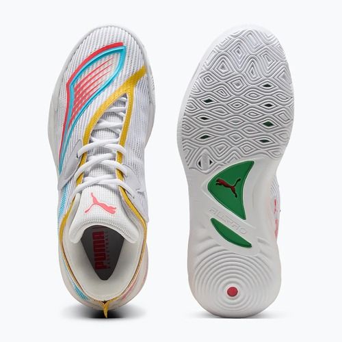 Кросівки баскетбольні PUMA All-Pro NITRO 2 puma white/sunblaze