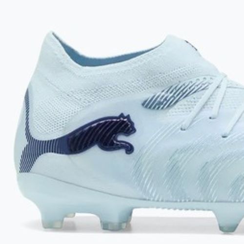 Кросівки футбольні дитячі PUMA Future 9 Pro FG/AG Jr icy blue/puma white/blue jewel