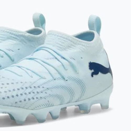 Кросівки футбольні дитячі PUMA Future 9 Match FG/AG Jr icy blue/puma white/blue jewel