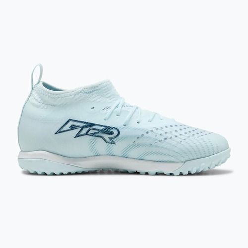 Кросівки футбольні дитячі PUMA Future 9 Match TT + Mid Jr icy blue/puma white/blue jewel
