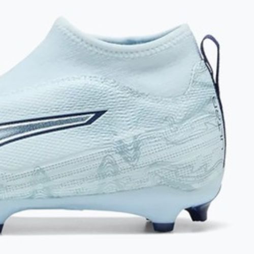 Кросівки футбольні дитячі PUMA Ultra 6 Match+ LL FG/AG Jr icy blue/puma white/blue jewel