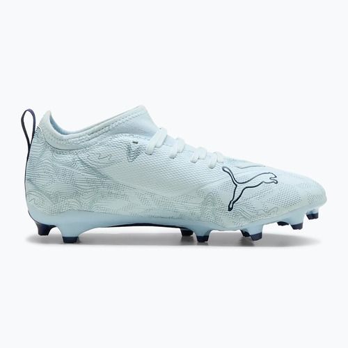 Кросівки футбольні дитячі PUMA Ultra 6 Match FG/AG Jr icy blue/puma white/blue jewel