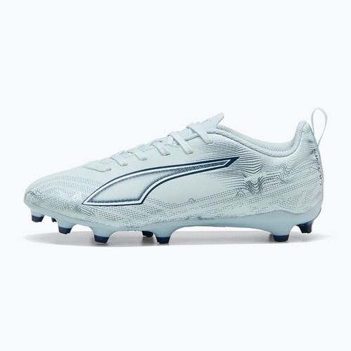 Кросівки футбольні дитячі PUMA Ultra 6 Play FG/AG Jr icy blue/puma white/blue jewel