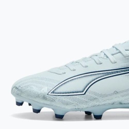 Кросівки футбольні дитячі PUMA Ultra 6 Play FG/AG Jr icy blue/puma white/blue jewel