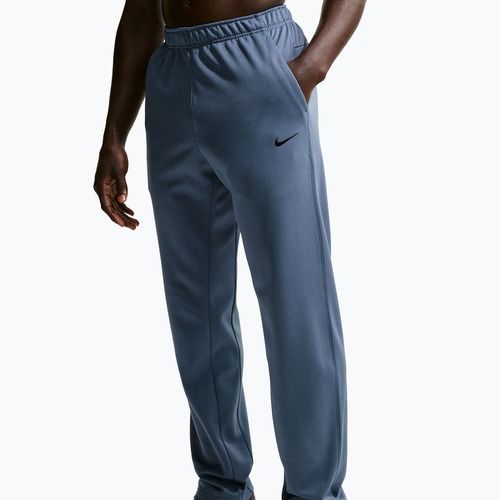 Штани для тренувань чоловічі Nike Therma-FIT Open Hem diffused blue/diffused blue/black
