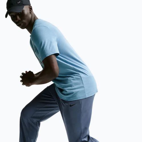 Штани для тренувань чоловічі Nike Therma-FIT Open Hem diffused blue/diffused blue/black