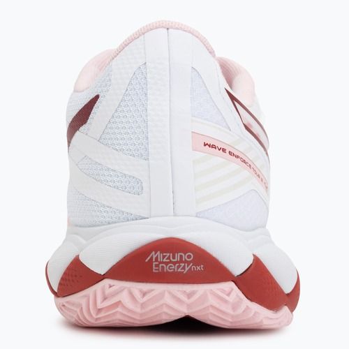 Кросівки тенісні жіночі Mizuno Wave Enforce Tour 2 CC white/pinkesque/barbados/cherr