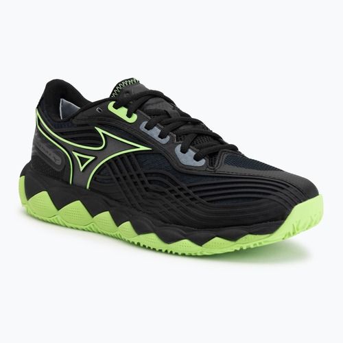 Кросівки для паделю Mizuno Wave Enforce Tour 2 black/foliage green/glowing ap