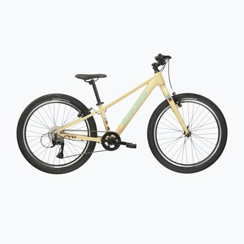 Велосипед дитячий KROSS Level Jr 1.0 бежевий/червоний/глянцевий