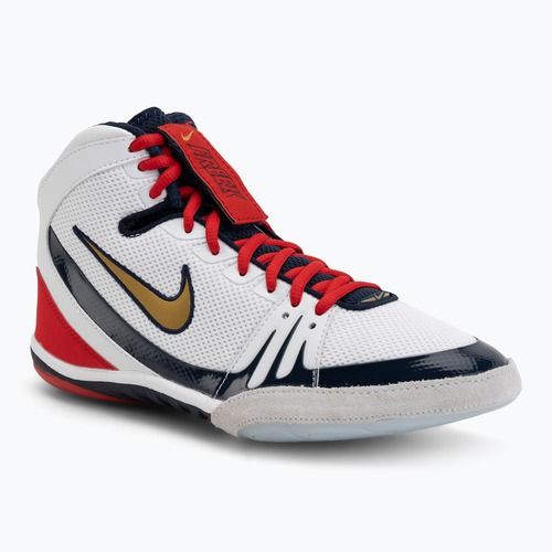 Кросівки боксерські Nike Freek SE white/metallic gold/college navy