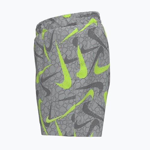 Шорти для плавання дитячі Nike Breaker Pebble 4" Volley wolf grey