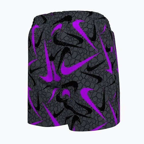 Шорти для плавання дитячі Nike Breaker Pebble 4" Volley black