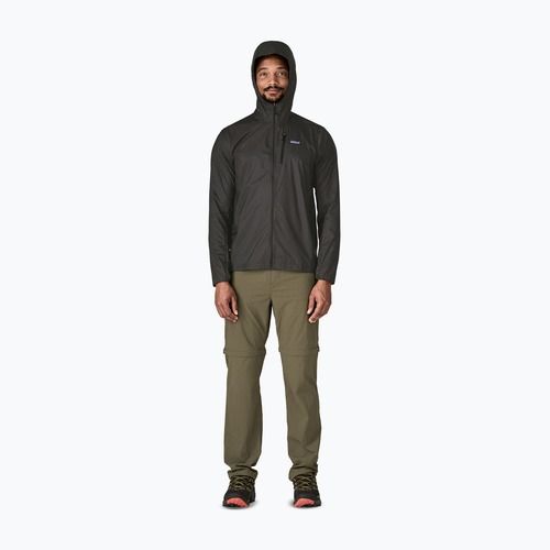 Куртка вітровка чоловіча Patagonia Houdini black w/black