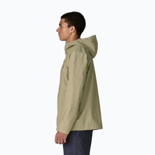 Куртка дощовик чоловіча Patagonia Outdoor Everyday Rain weathered stone