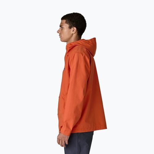 Куртка дощовик чоловіча Patagonia Outdoor Everyday Rain coal orange