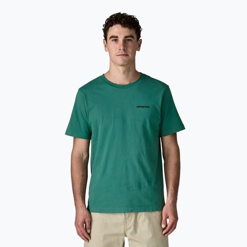 Футболка чоловіча Patagonia P-6 Logo gem green