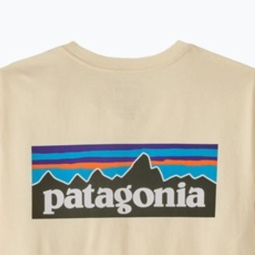 Футболка чоловіча Patagonia P-6 Logo undyed natural