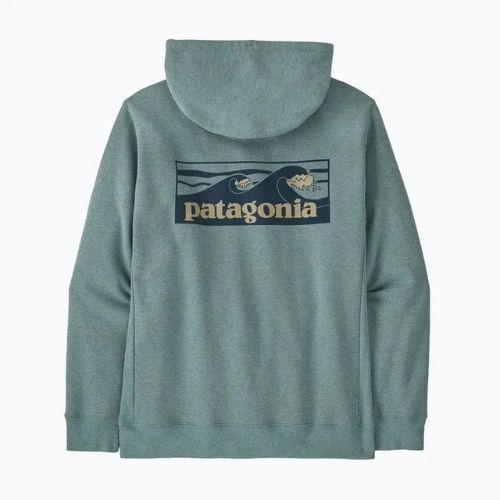 Кофта чоловіча Patagonia Boardshort Logo Uprisal Hoody blue sage