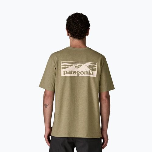 Футболка чоловіча Patagonia Boardshort Logo Pocket Responsibili gumtree green
