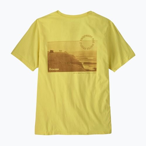 Футболка чоловіча Patagonia Water People Spotter lemon zest