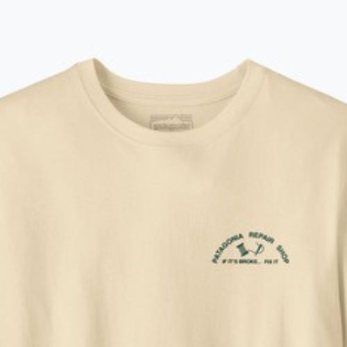 Футболка чоловіча Patagonia Repair Shop undyed natural