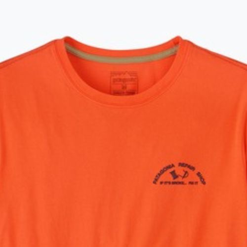 Футболка чоловіча Patagonia Repair Shop orange peel