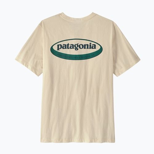 Футболка чоловіча Patagonia '95 Oval Logo undyed natural