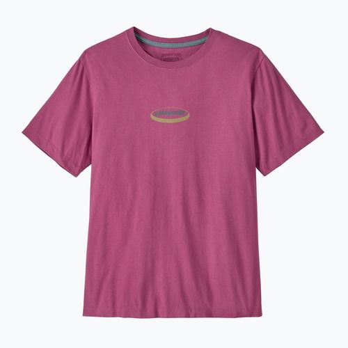 Футболка чоловіча Patagonia '95 Oval Logo faded magenta