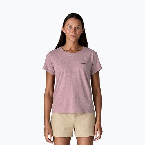 Футболка жіноча Patagonia P-6 Logo Responsibili-Tee qulet violet