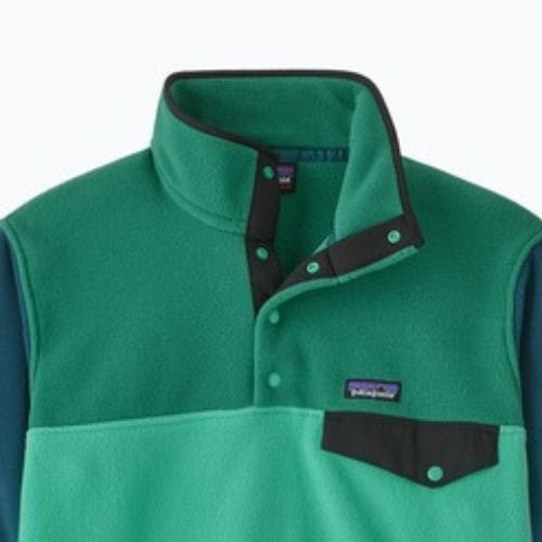 Кофта трекінгова чоловіча Patagonia LW Synch Snap-T P/O aqua stone